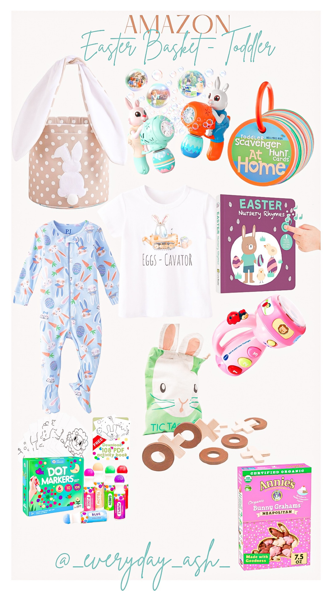 Toddler Easter basket 🐰🐣

Amazon finds, Easter basket, bunny toys, toddler gifts, baby gifts, gifts for kids, gifts for him, gifts for her, baby books, baby toys, kids toys, kids games, kids clothes, Easter outfit, kids snacks 

#LTKfamily #LTKfindsunder50 #LTKkids