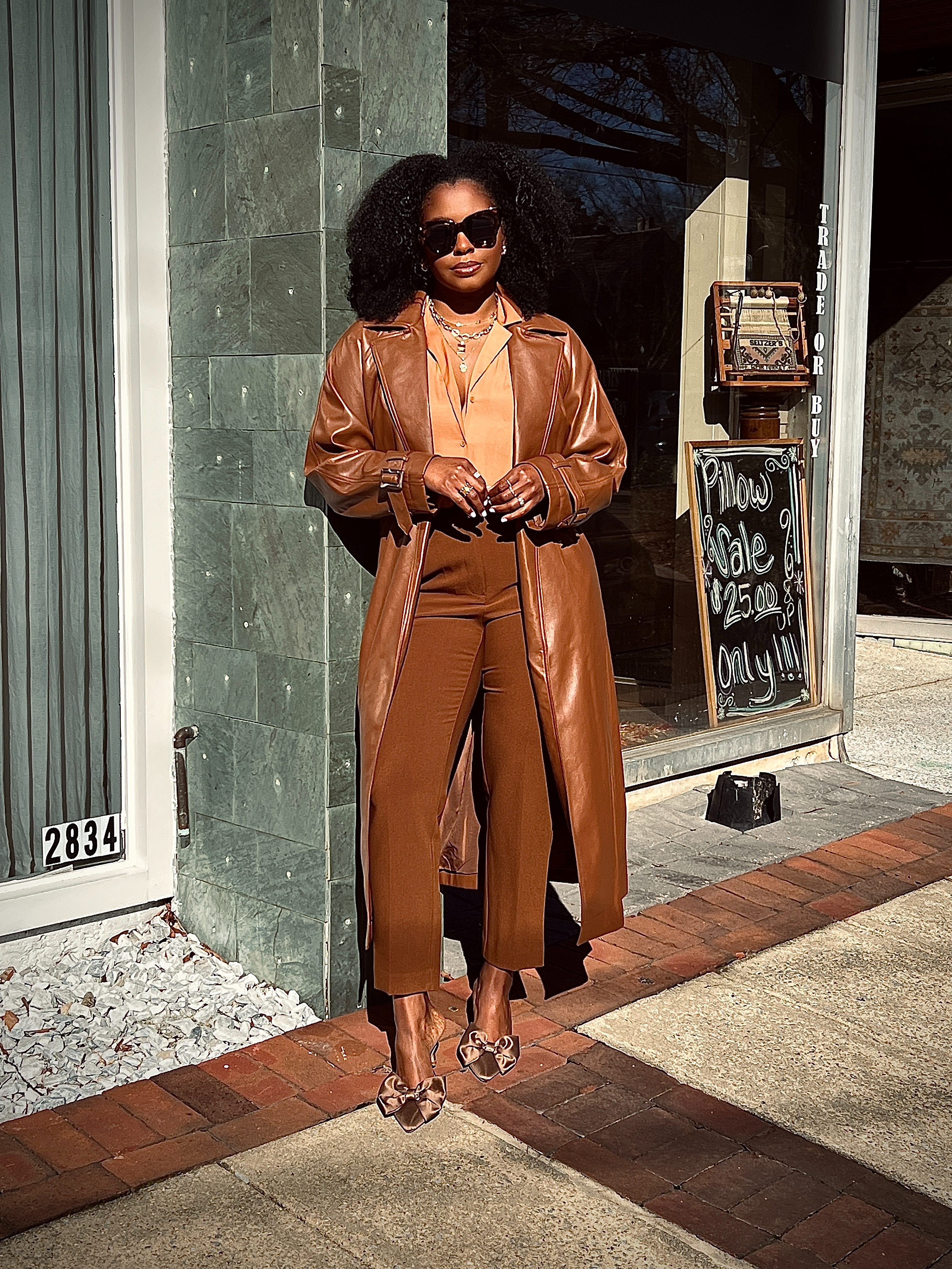 faux leather coats are one of my fave to dress for Fall/Winter. Linking some of my faves 

 