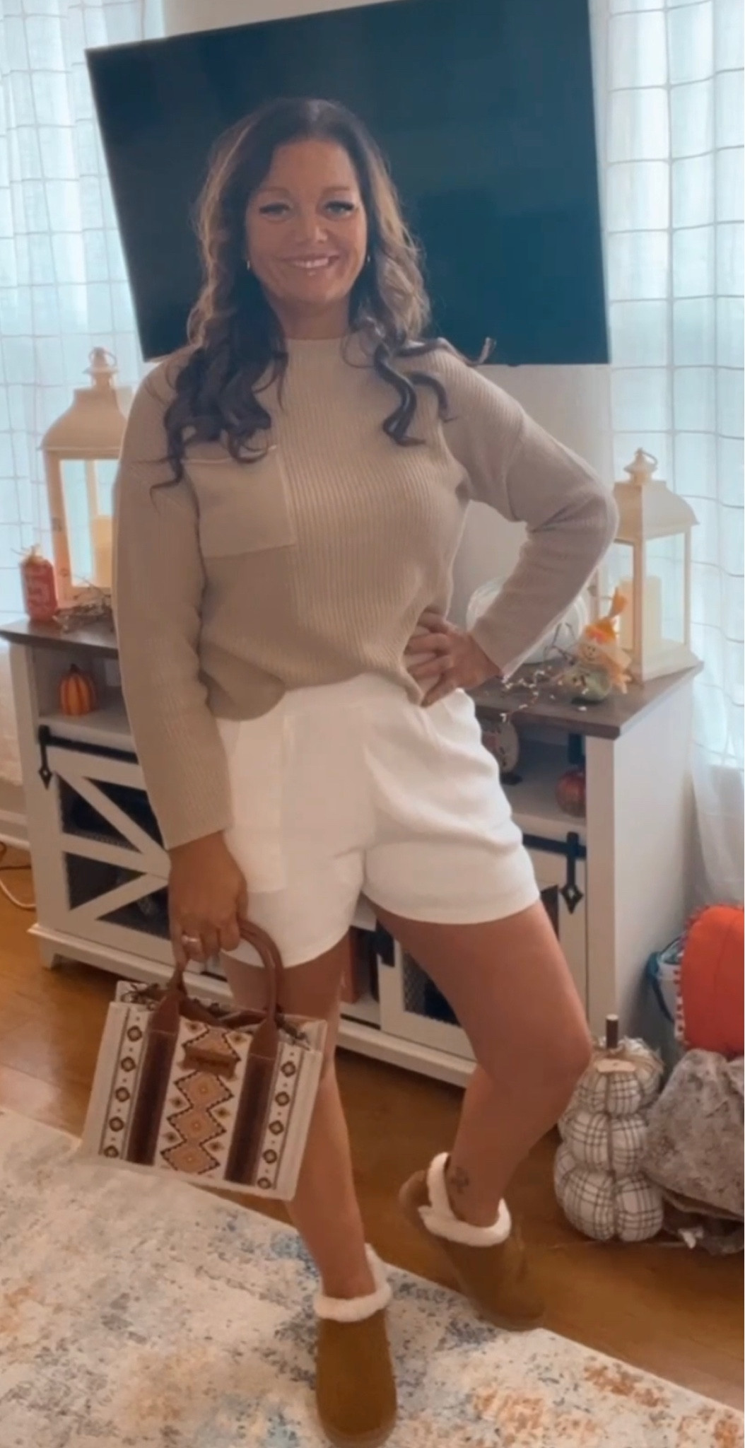 Perfect for lounging around or a trip to town! #fashion #amazon @amazon
5’9
190
Medium 

#LTKover40 #LTKmidsize #LTKstyletip