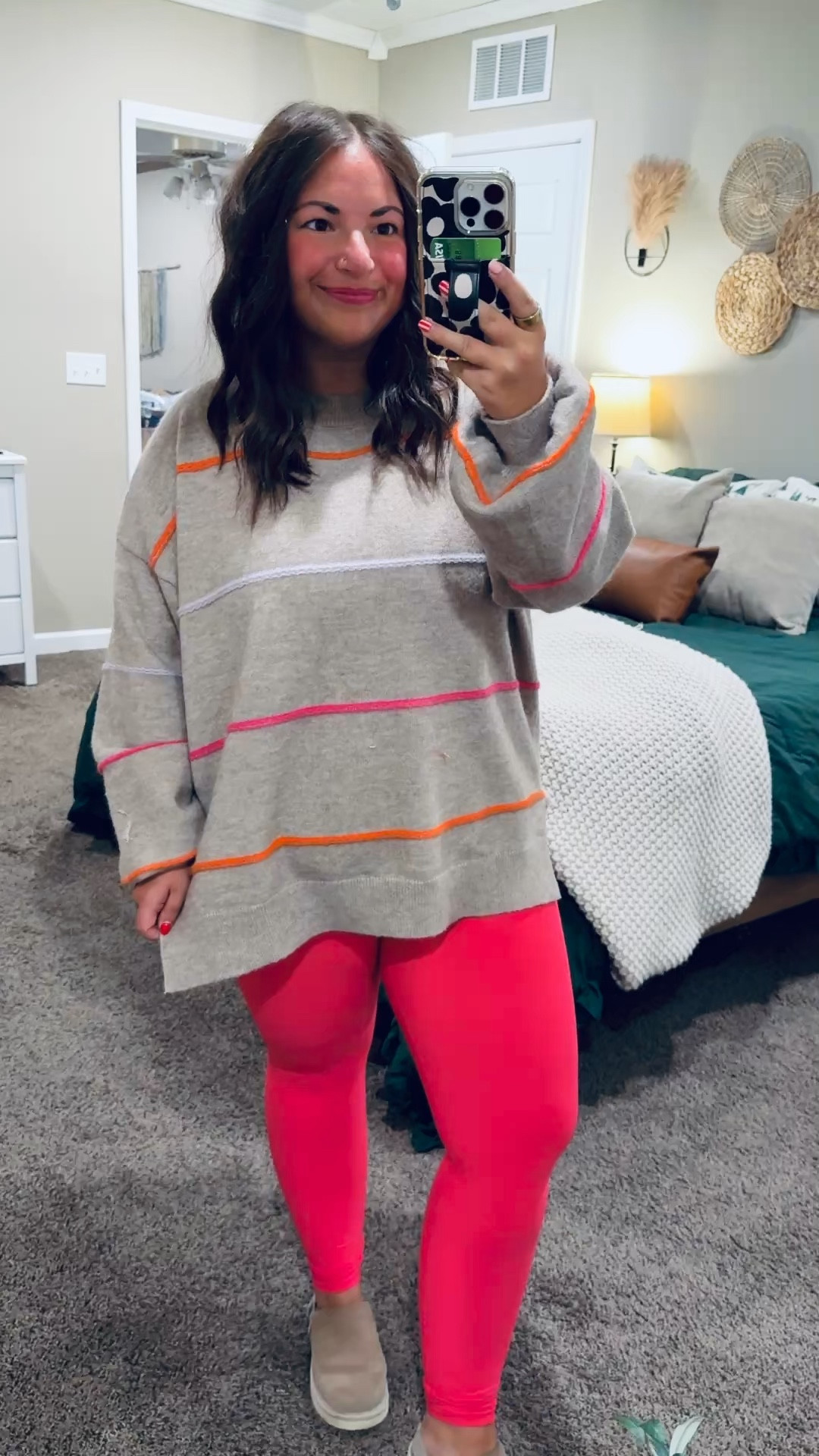Adding a pop of color to beat the winter blues 💕 Sometimes one fun piece makes all the difference.

slip on shoes: fit oversized // wearing a kids 2 (linking adult size below)
leggings: fit true to size // wearing a large
sweater: fits oversized // wearing a large 

 

#LTKootd #LTKMidsize #LTKFindsUnder50