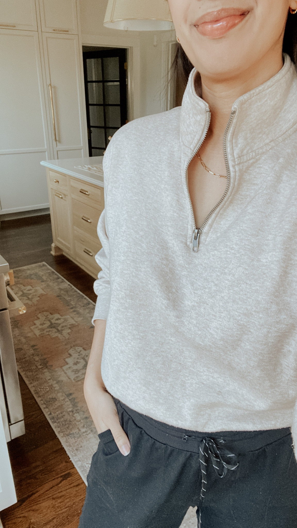 Sweatshirt - TTS I’m in a small

Joggers run roomy - size down if prefer fitted, I stay TTS 

#LTKSeasonal #LTKstyletip #LTKunder100