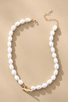 Pearl Toggle Necklace | Anthropologie (US)