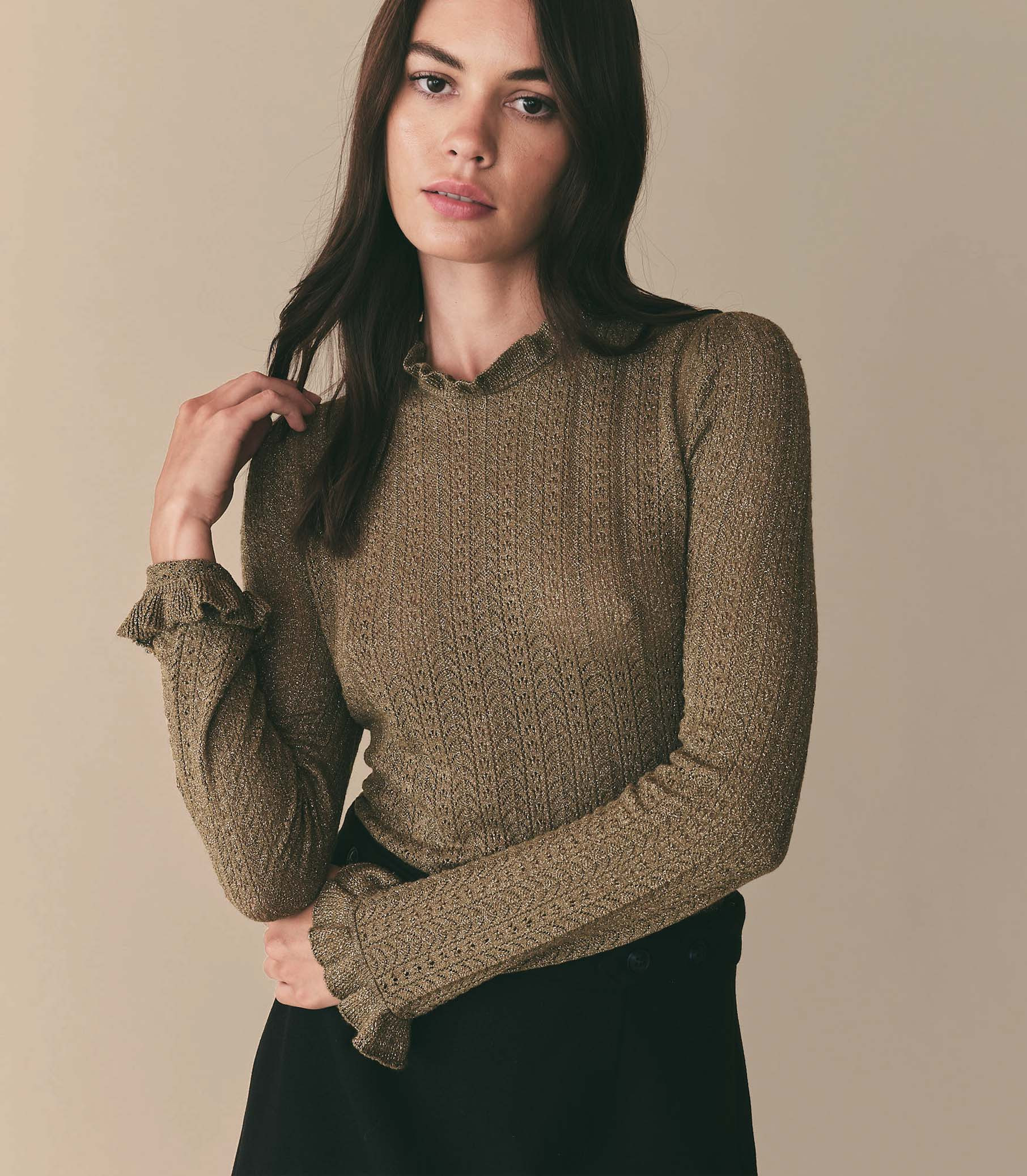 Marella Sweater - Spanish Moss | DÔEN | DOEN