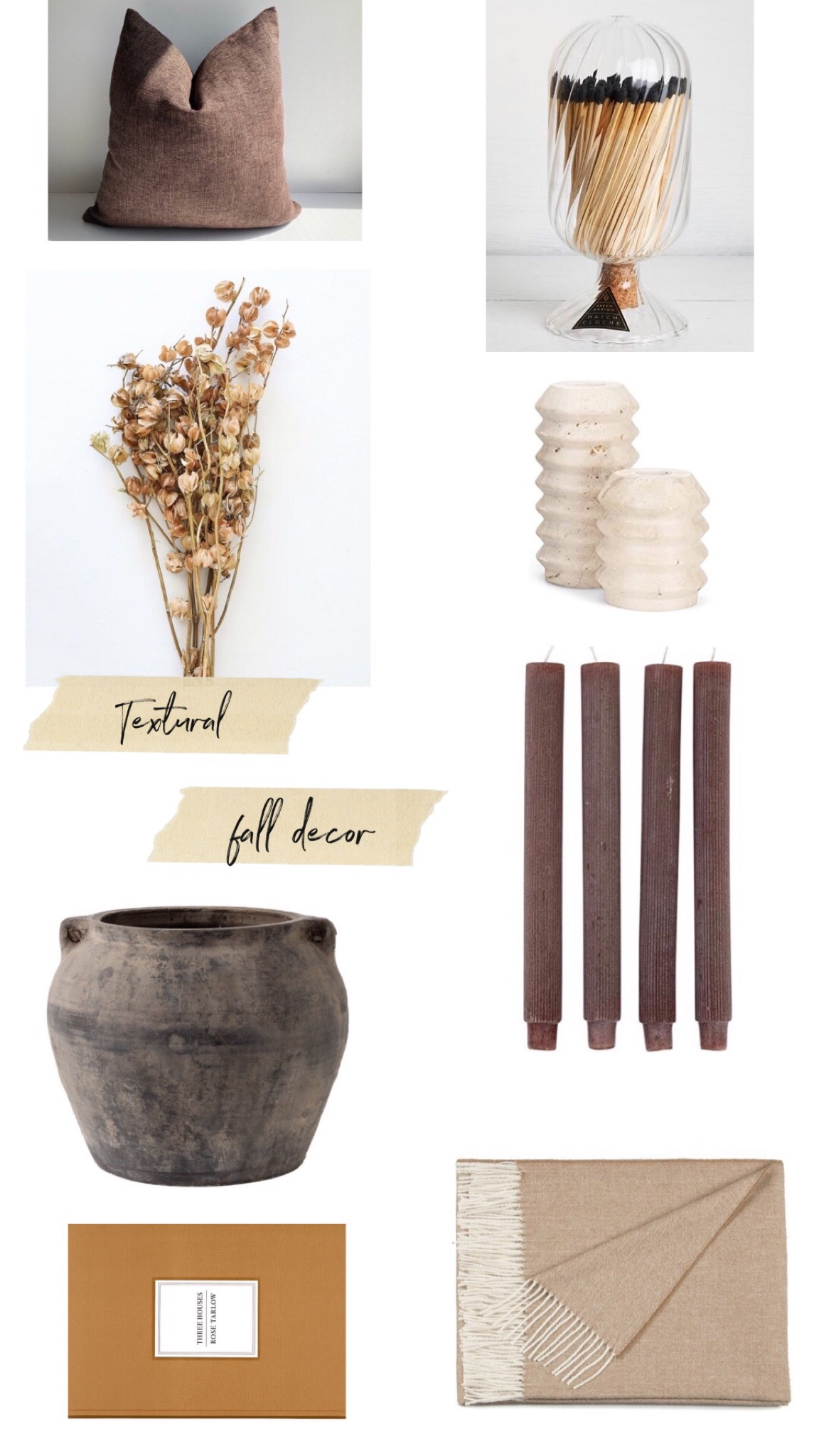 Textural fall decor 🍂 

#LTKunder50 #LTKSeasonal #LTKhome