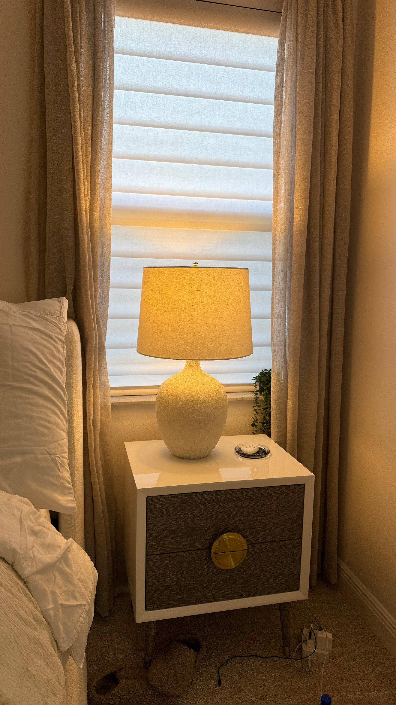 upgraded the lamps in the bedroom and snagged these ceramic base Arhaus lamps on sale for black Friday! completely upgraded the feel of the bedroom - im obssessed! 

 #LTKHome