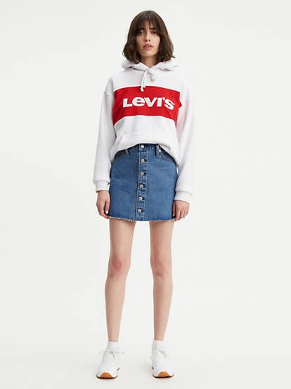 Button Front Mini Skirt | LEVI'S (US)