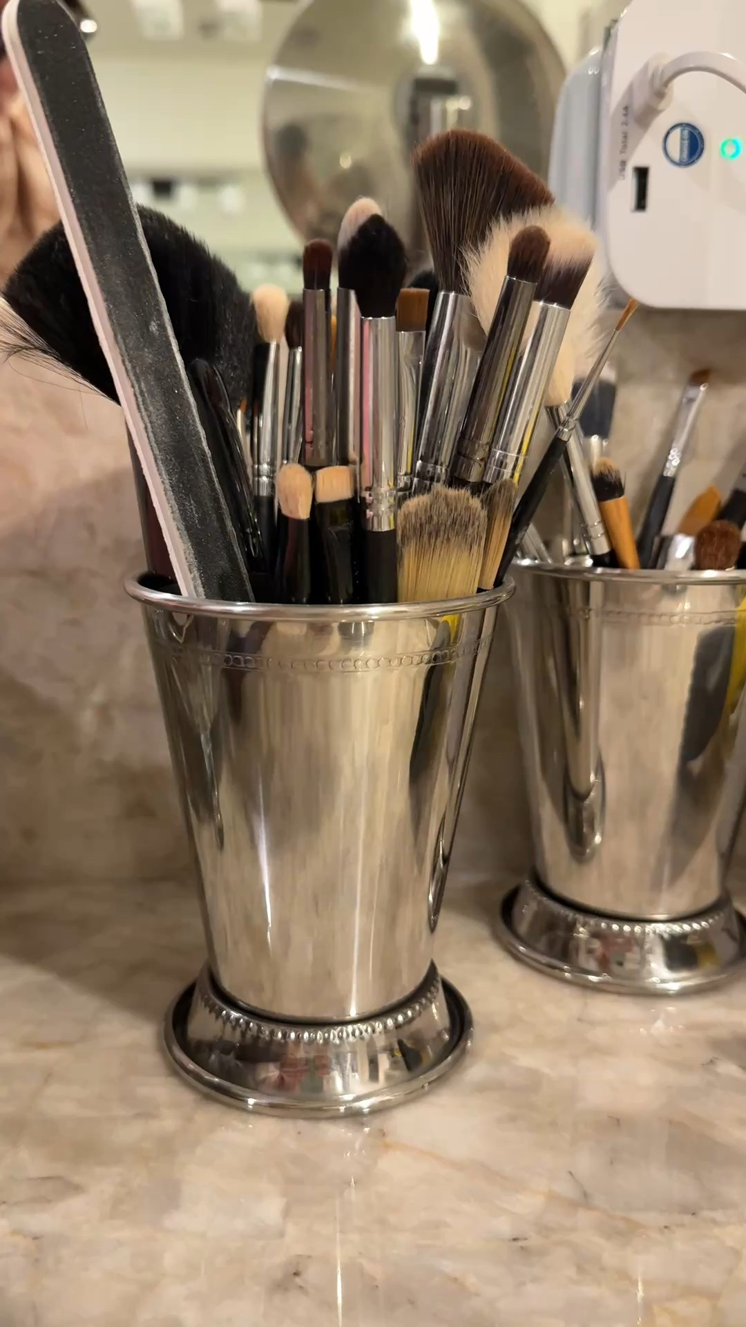 Favorite storage for makeup brushes 

#LTKHome #LTKdayinmylife #LTKBeauty