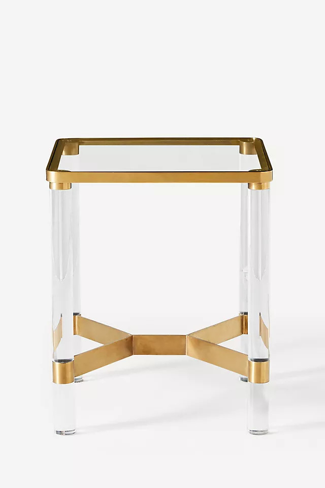 Oscarine Lucite End Table | Anthropologie (US)