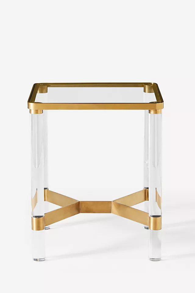 Oscarine Lucite End Table | Anthropologie (US)