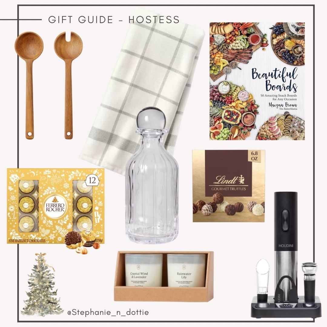 Hostess gift ideas, gift for host, last minute gift, hostess with the mostest, wine gifts, candles, decanter, wood utensils, charcuterie, wine accessories, Christmas gift for host, holiday party, party host 

#LTKHoliday #LTKHome #LTKGiftGuide
