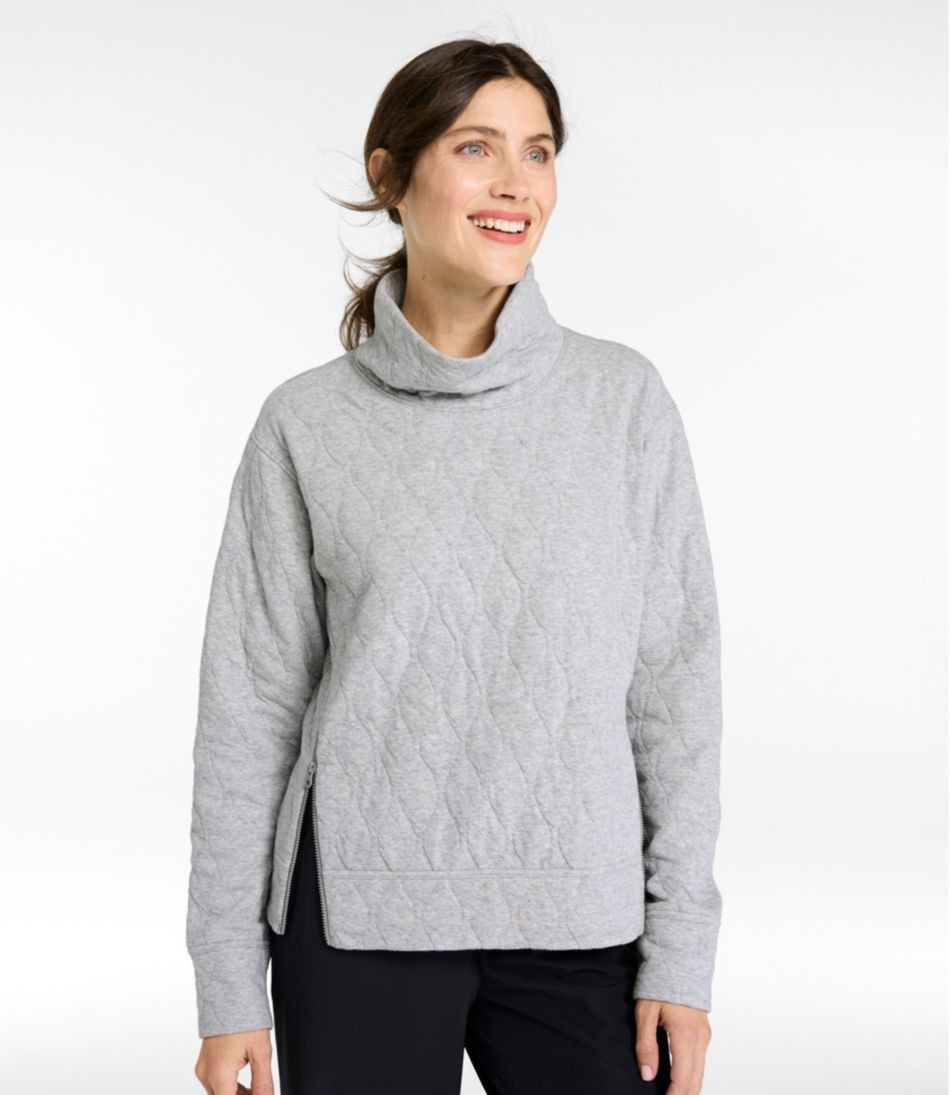 Women's VentureSoft Quilted Funnelneck Pullover | L.L. Bean