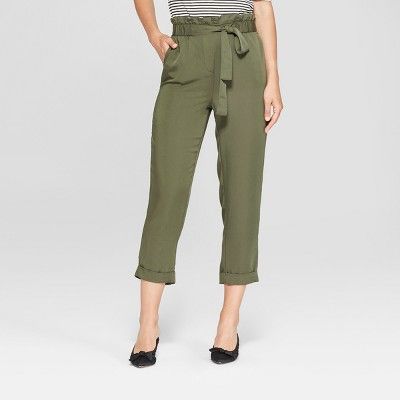 Women's Straight Leg Relaxed Ankle Trouser - Who What Wear™ | Target