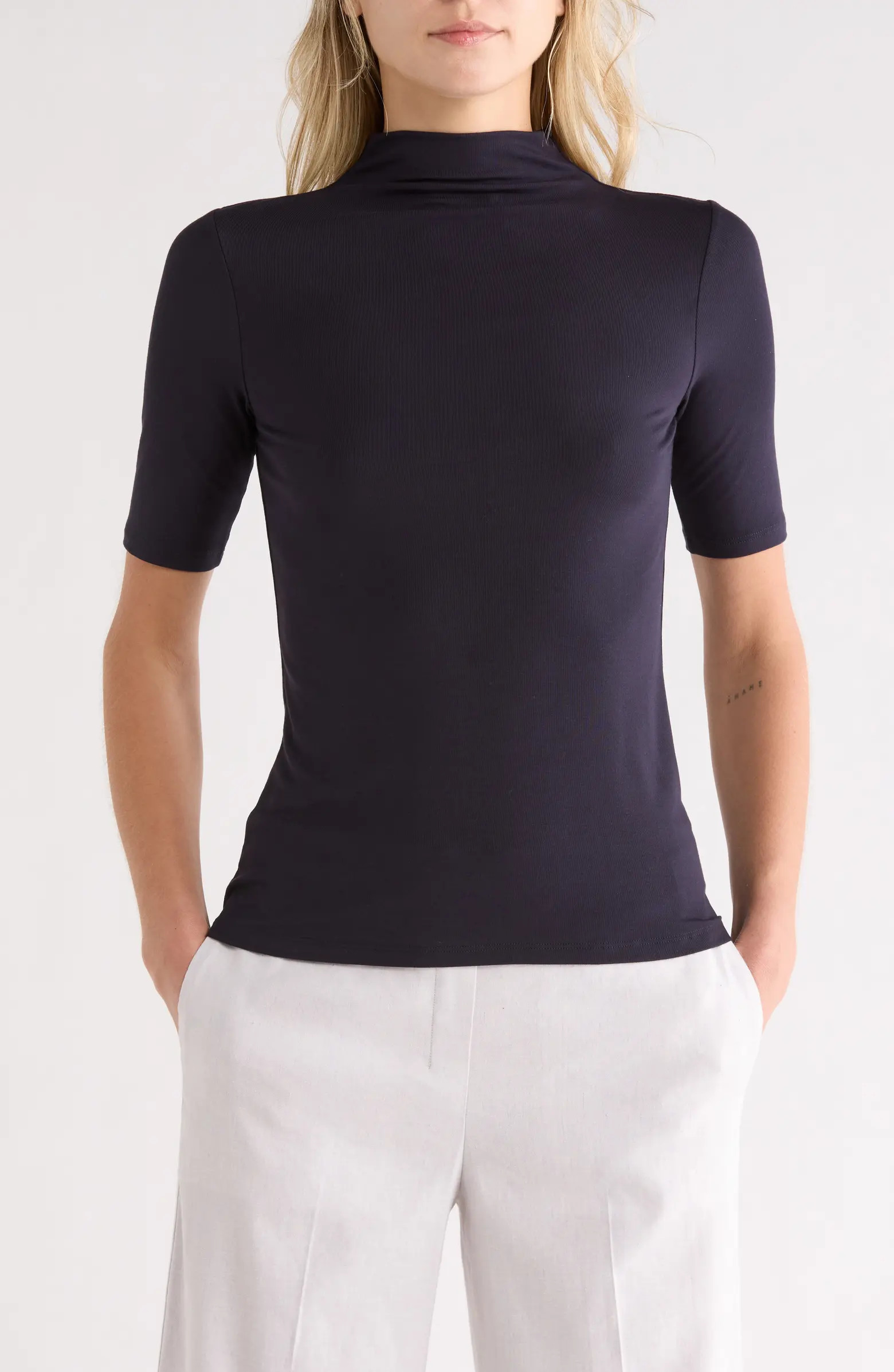 Theory Cruzio Rib Knit Top | Nordstromrack | Nordstrom Rack