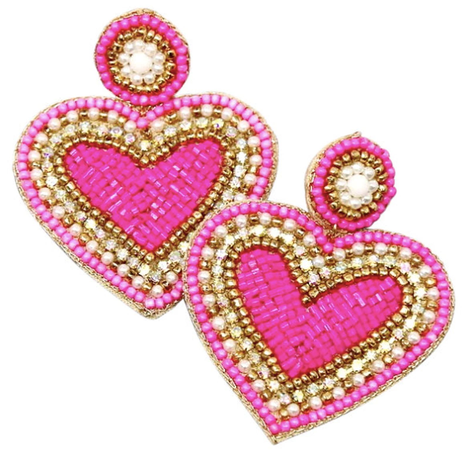 NEW Valentine's Day Earrings Heart Earrings | Etsy | Etsy (US)