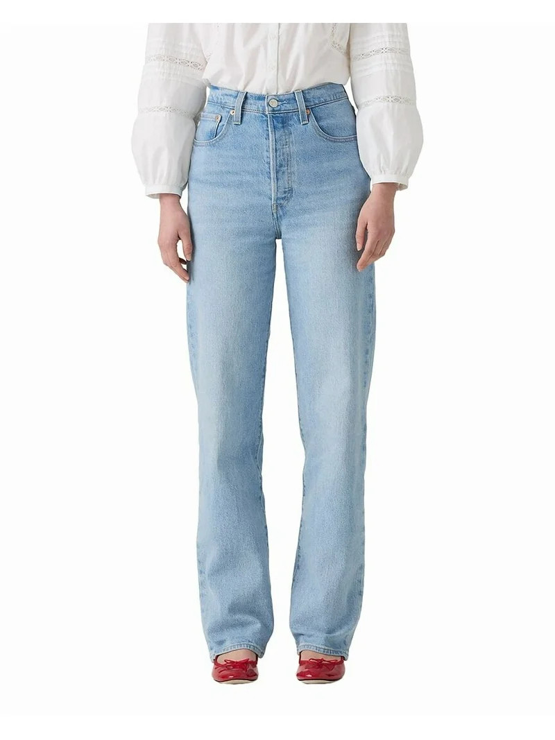 Levi's womens  Ribcage Full Length Samba Tango Light Straight Jean, 26 | Walmart (US)