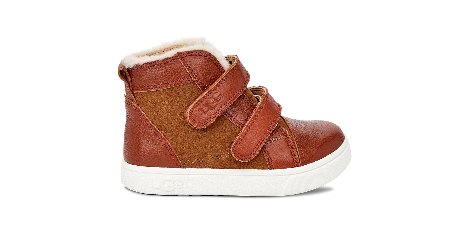 UGG Toddlers' Rennon II Suede Sneakers in Brown, Size 9T | UGG (US)