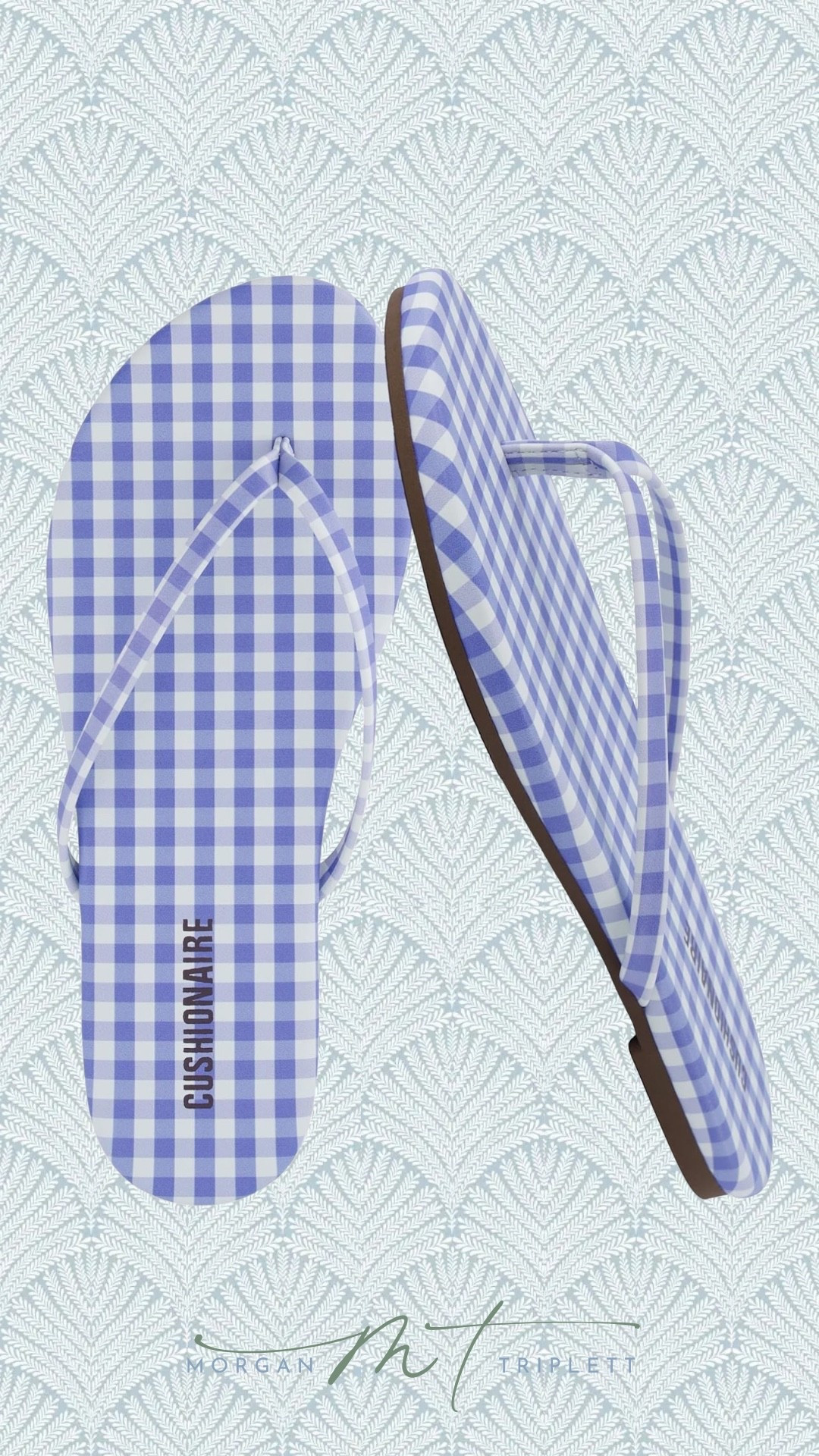 $12 gingham sandals 🩵

#LTKootd #LTKSeasonal