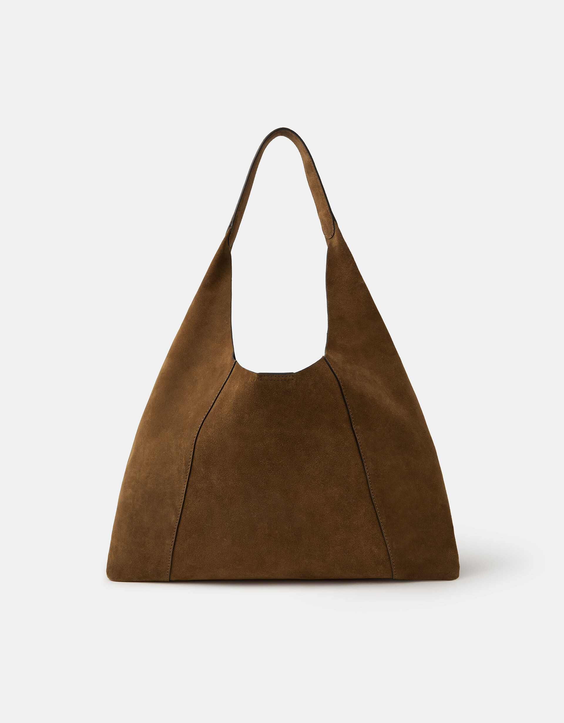 Large Suede Shoulder Bag | Accessorize (Global)