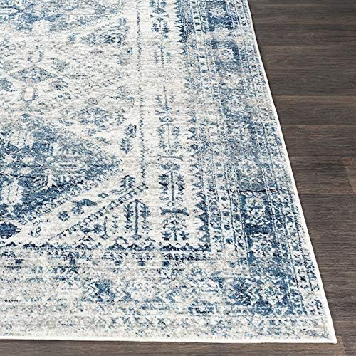 Artistic Weavers Desta Blue/White Area Rug, 7'10" x 10'2" | Amazon (US)