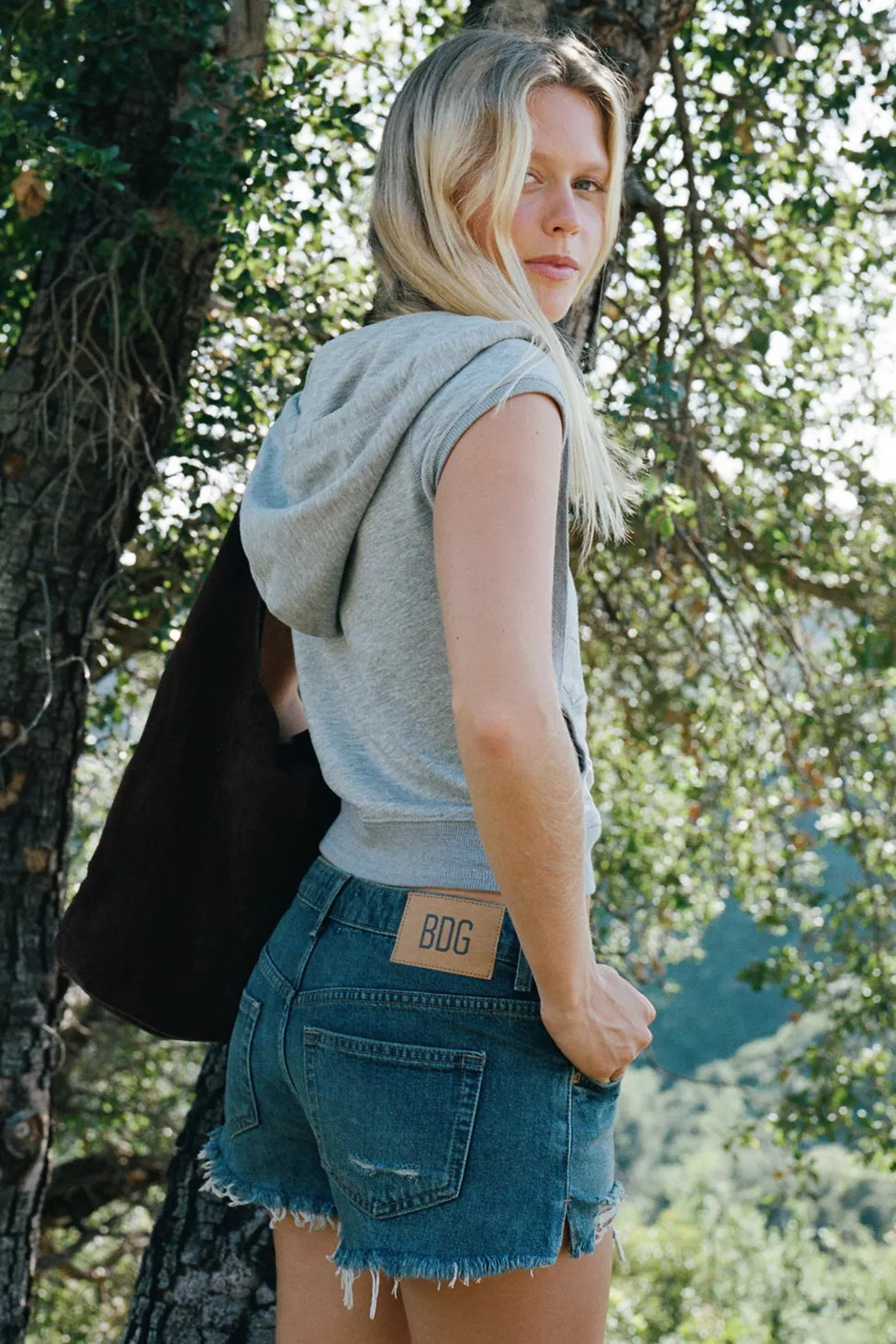 BDG Georgie Denim Cutoff Shorts | Urban Outfitters (US and RoW)