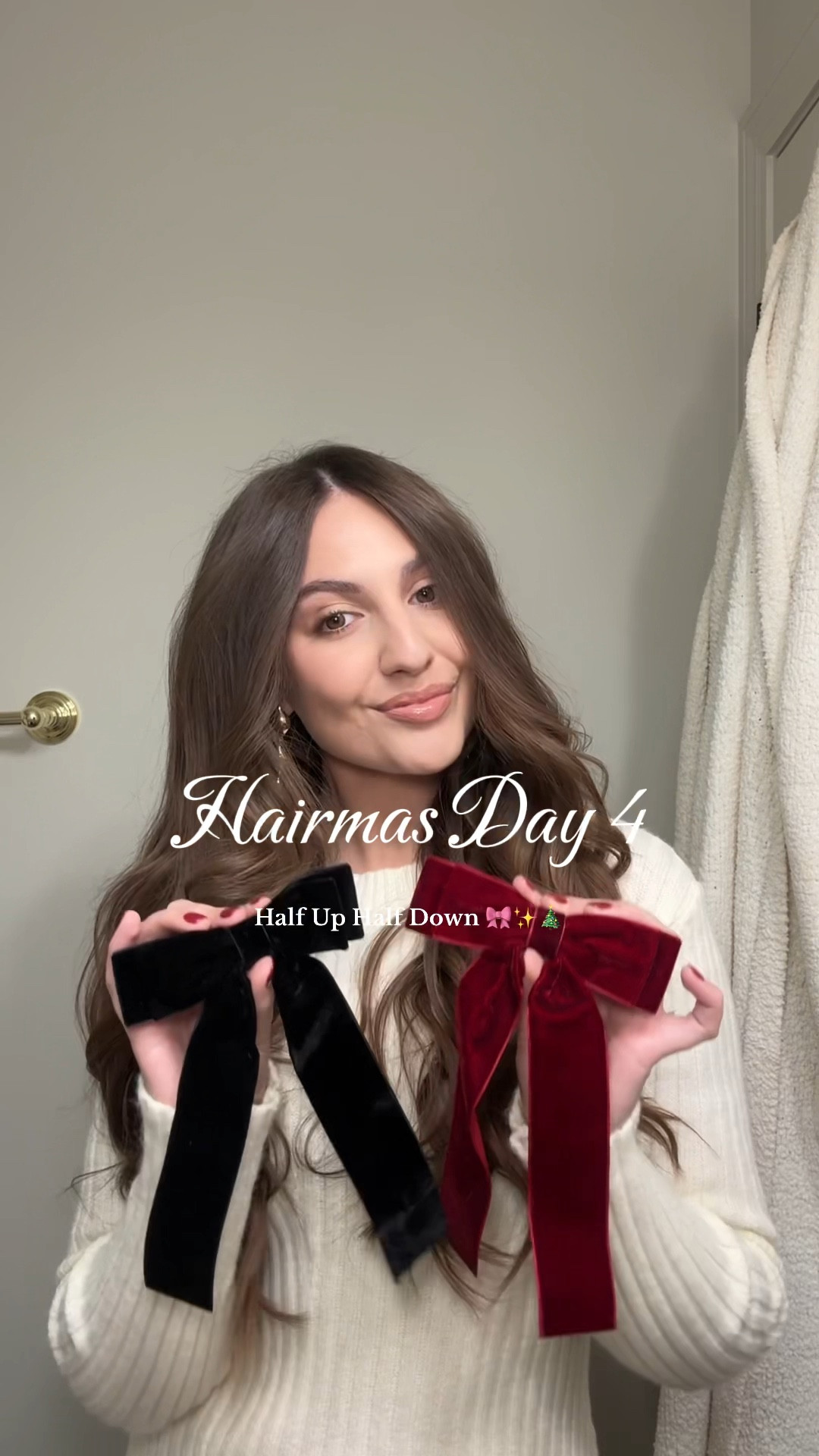These bows are perfect for holiday hairstyles! 🎀🤍 

#LTKSeasonal #LTKHoliday #LTKGiftGuide