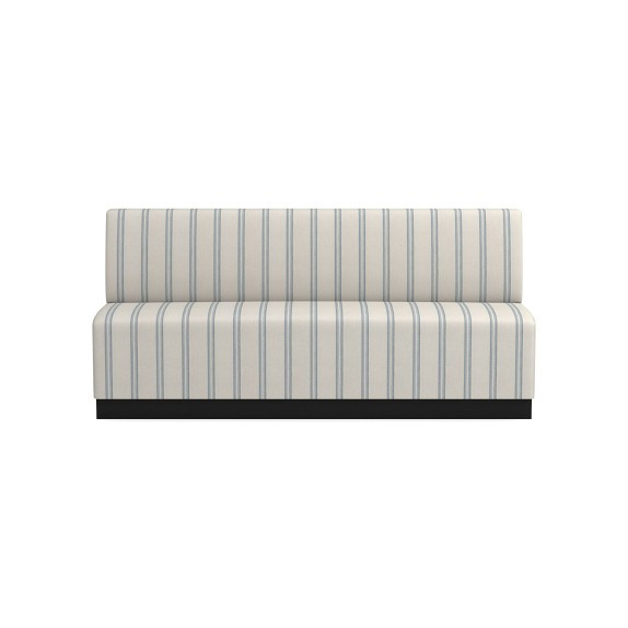 Garbo Upholstered Customizable Banquette &ndash; Smooth Back | Williams-Sonoma