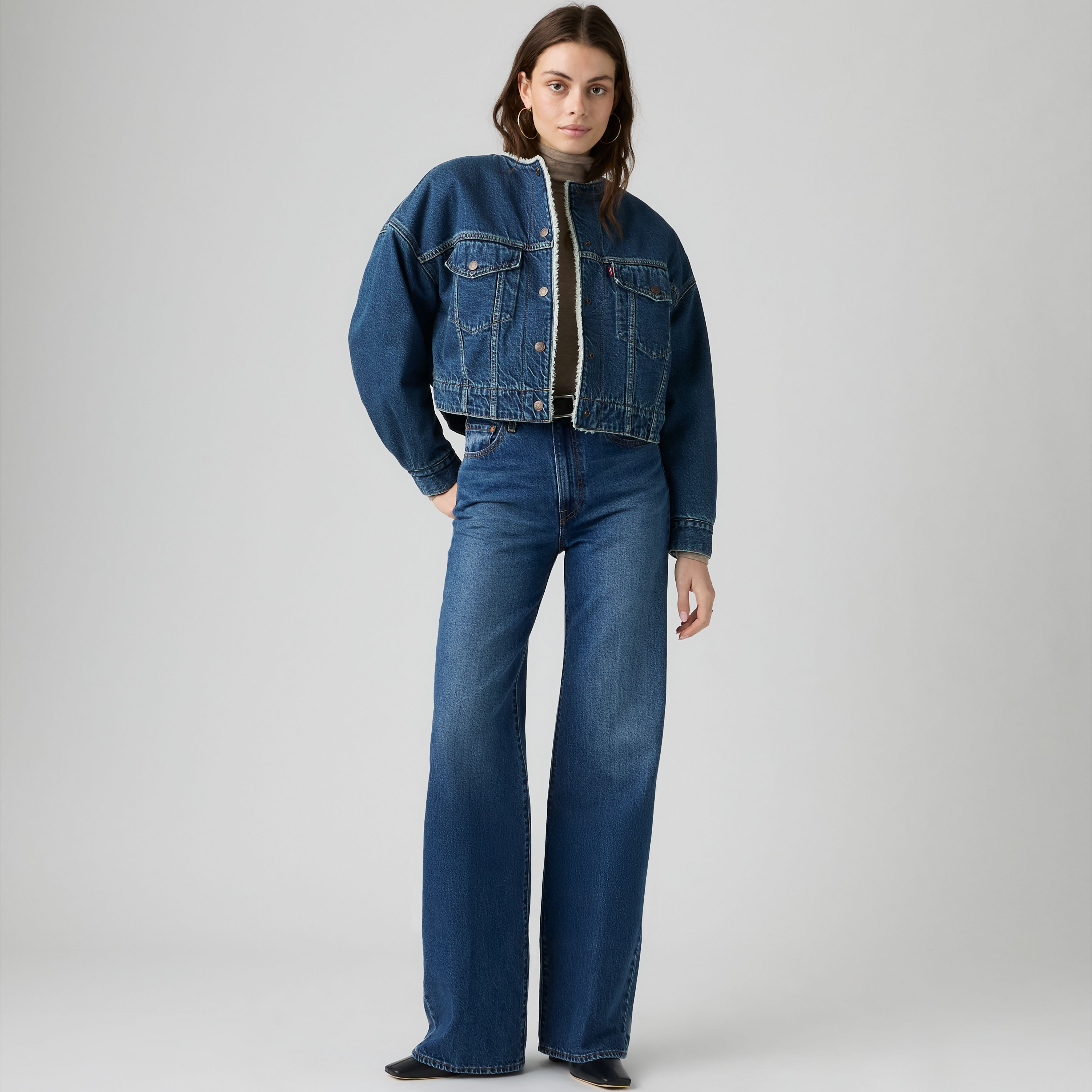 Levi's Ribcage Wide-Leg Women's Jeans 25x30 | Levi's US