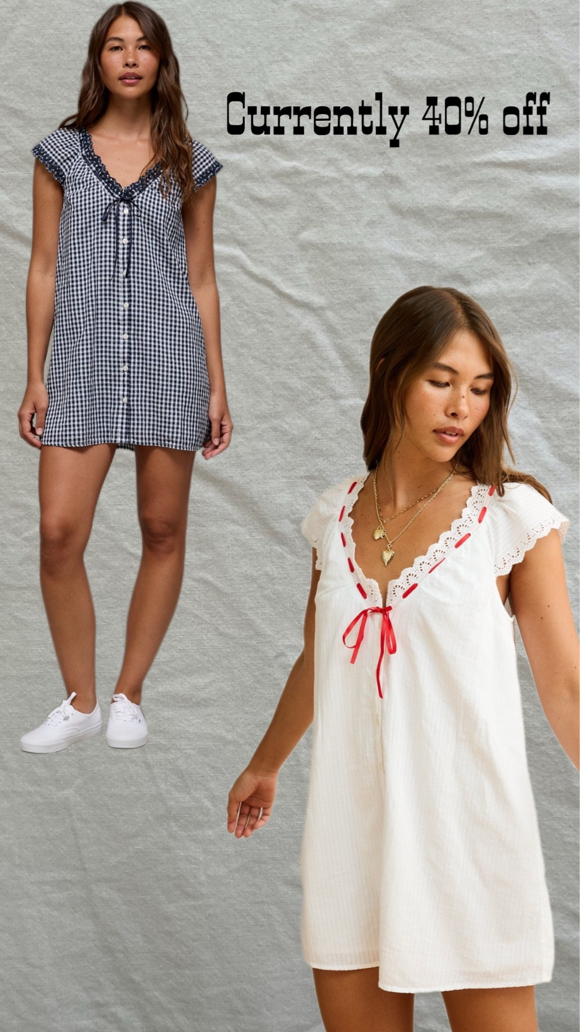 American eagle dresses that are on sale 40% off. These are my favorite dresses you can dress them up or down

#LTKxAbercrombie #LTKootd #LTKSaleAlert