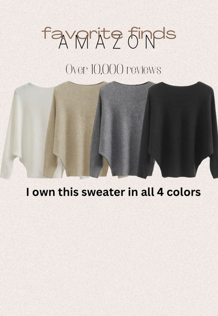 Amazon fashion amazon finds neutral sweaters cozy fashion cozy outfit

#LTKunder50
