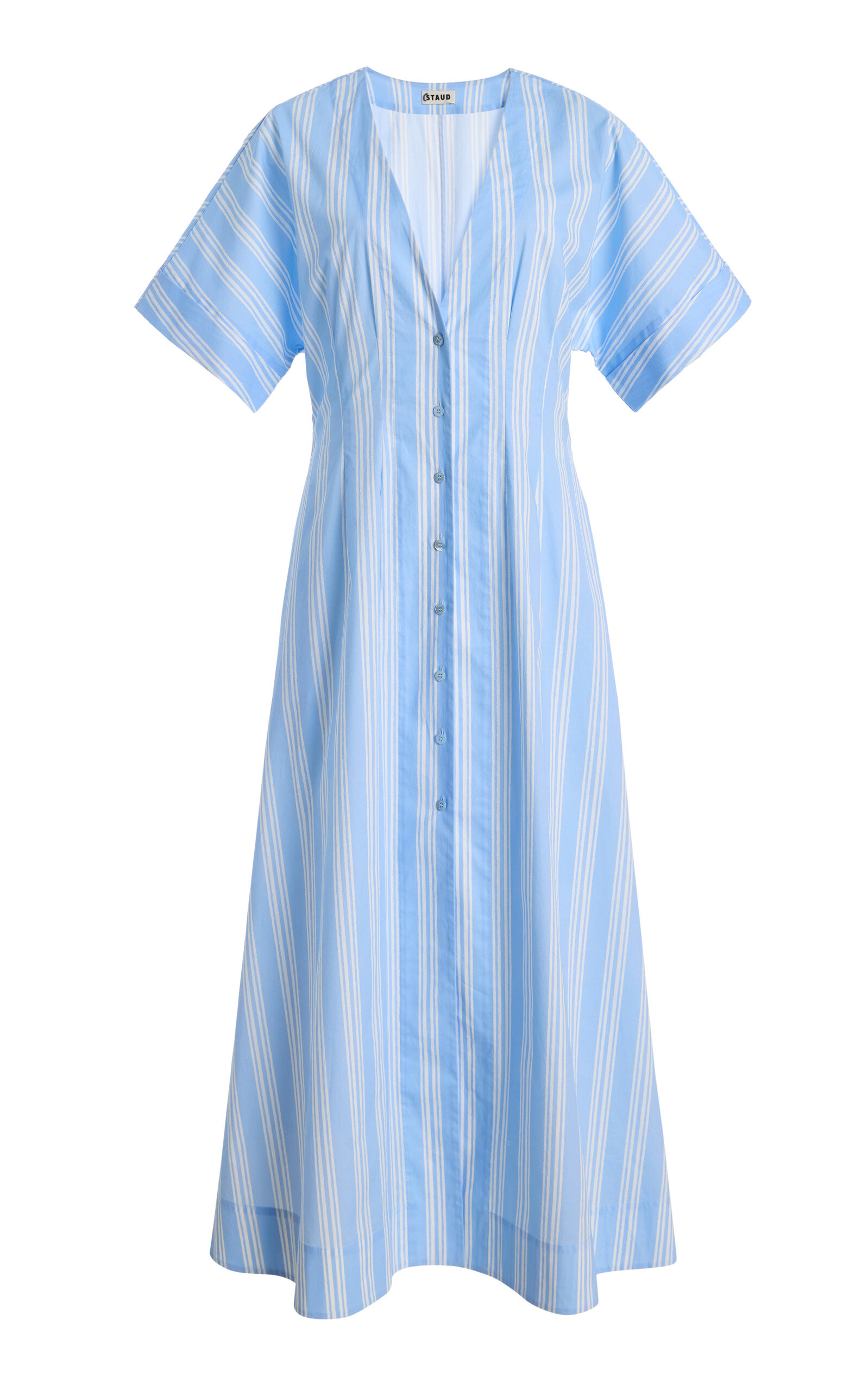 Ellie Stretch-Cotton Midi Dress | Moda Operandi (Global)