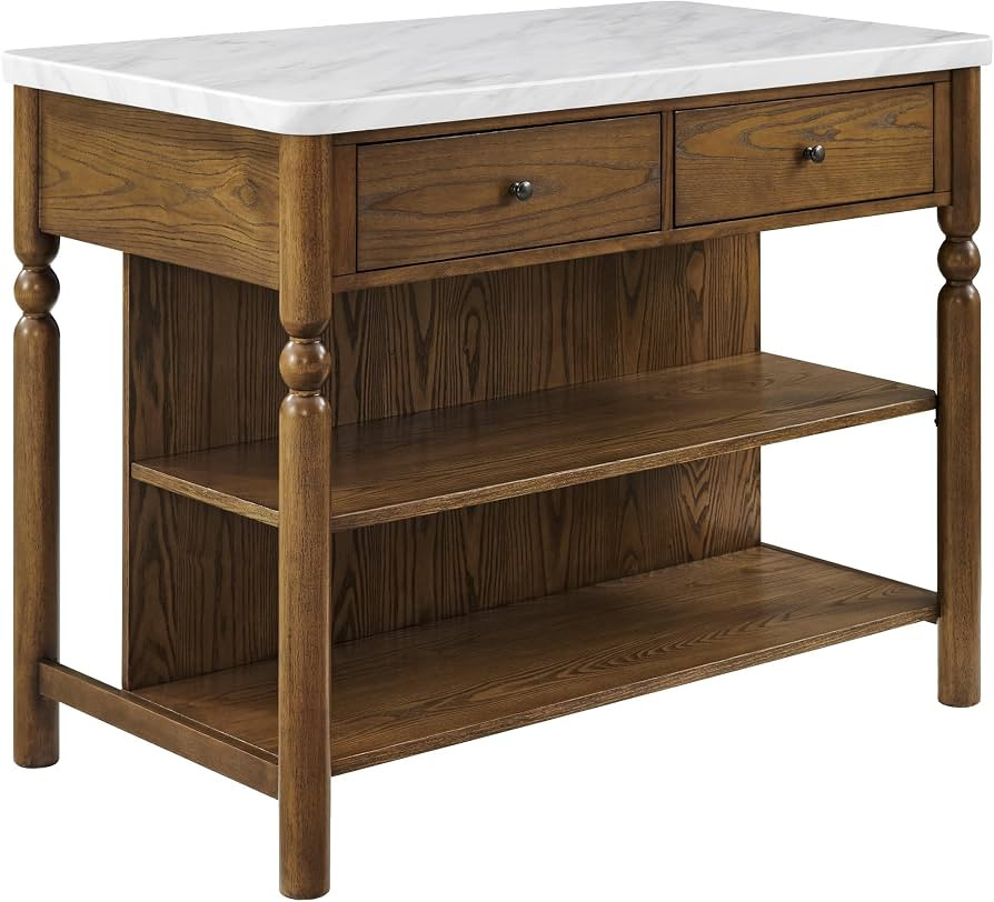 Crosley Furniture Roselyn Kitchen Island, Breakfast Bar | Amazon (US)