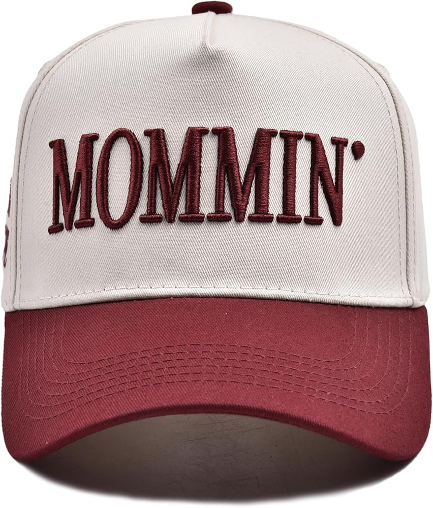 Vintage Two-Tone Women's Baseball Cap, Mommin Trucker Hat for Women & Men, Adjustable Baseball Ca... | Amazon (US)