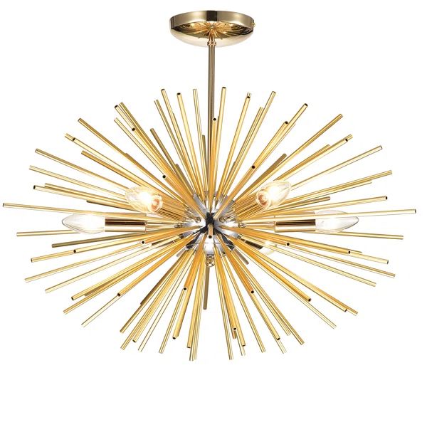 Mosqueda 6 - Light Sputnik Sphere Chandelier | Wayfair North America