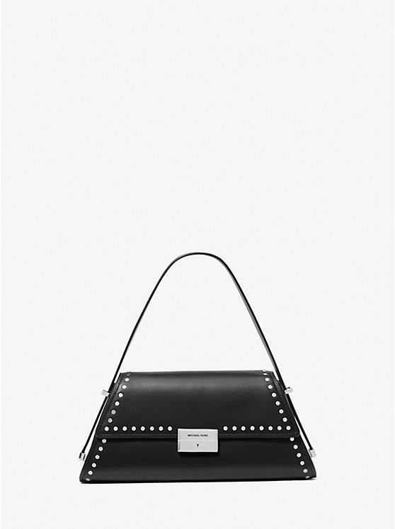 Ludlow Medium Studded Leather Shoulder Bag | Michael Kors US