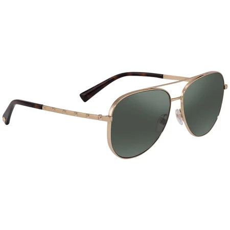 Valentino Green Aviator Ladies Sunglasses VA2047 300271 60 | Walmart (US)