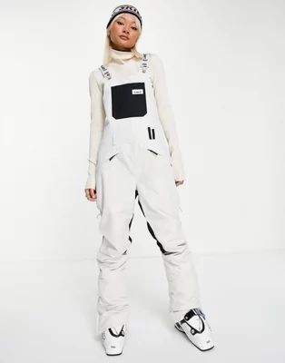 Planks Fun-garees ski bib in grey | ASOS (Global)