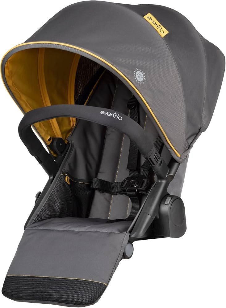 Evenflo Pivot Xplore Stroller Wagon Second Seat, Adventurer Gray | Amazon (US)