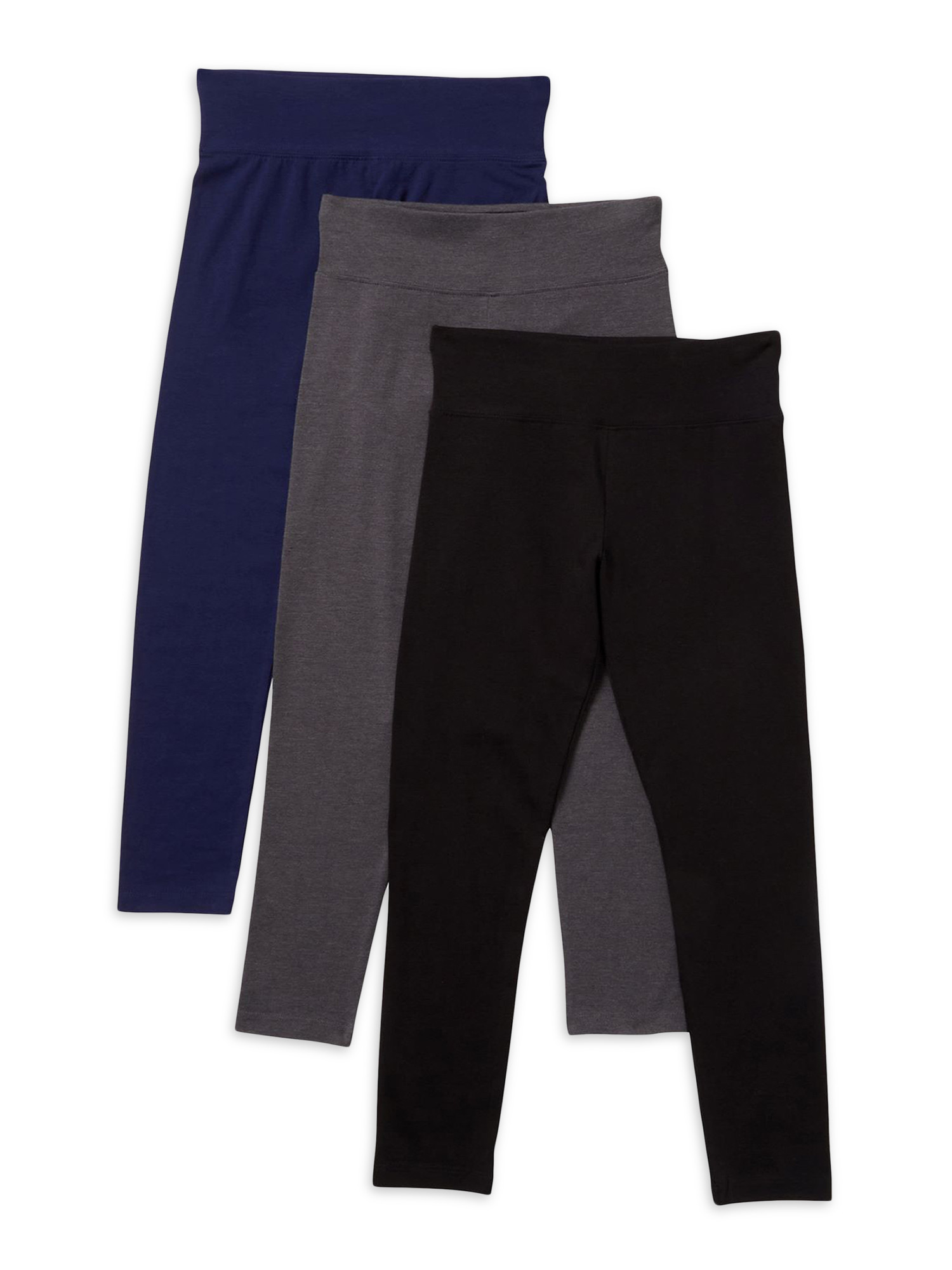 Justice Girls Full Length Legging, 3-Piece Pack, Sizes XS(5/6)-XL Plus(16/18 Plus) | Walmart (US)