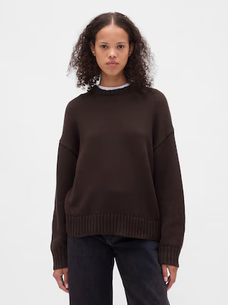 100% Cotton Relaxed Sweater | Gap (US)