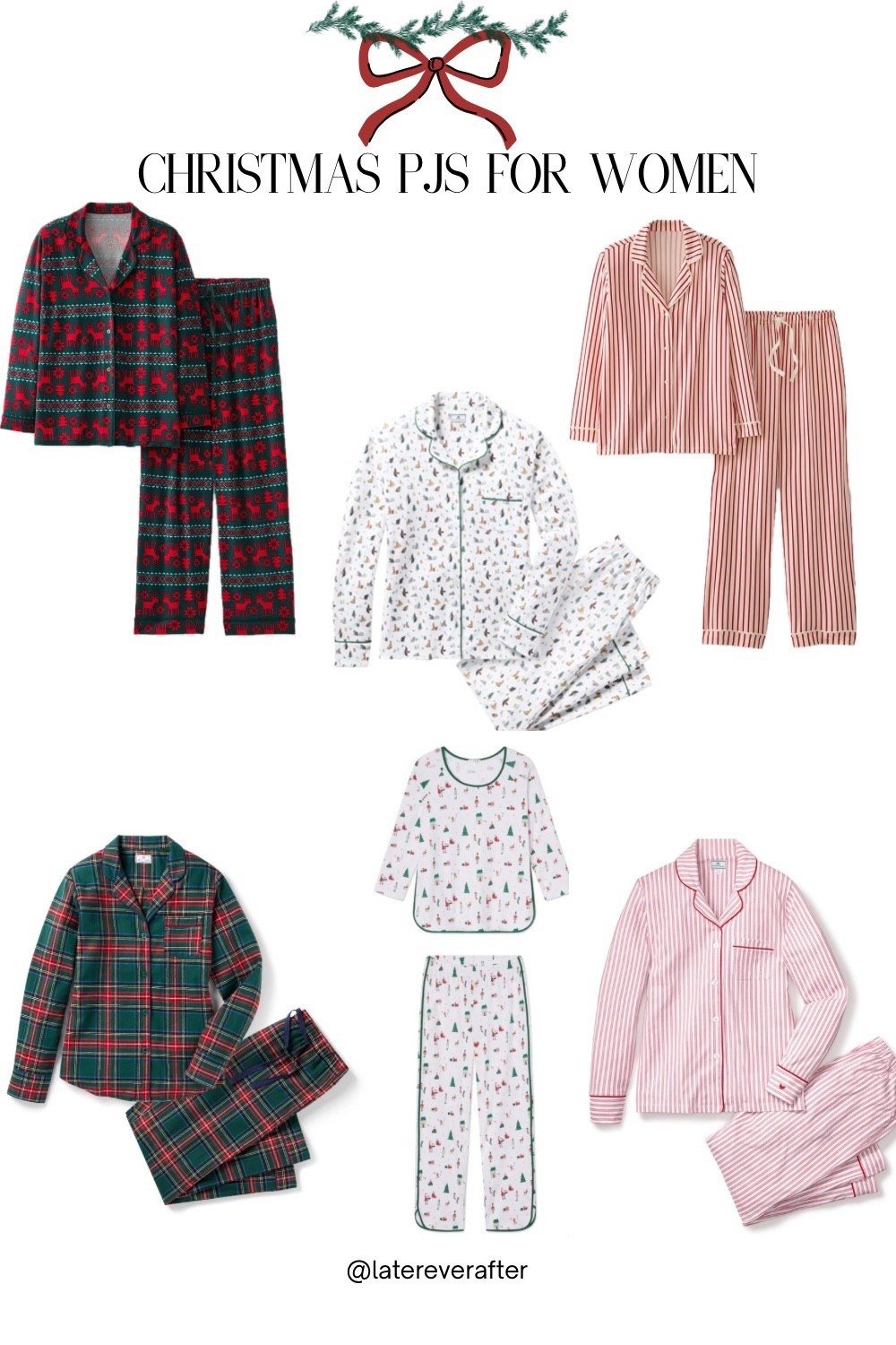 Women holiday pajamas 

#LTKHoliday #LTKGiftGuide #LTKCyberWeek