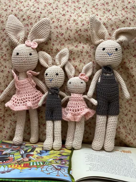 Amigurumi Crochet Bunnies | Etsy | Etsy (US)