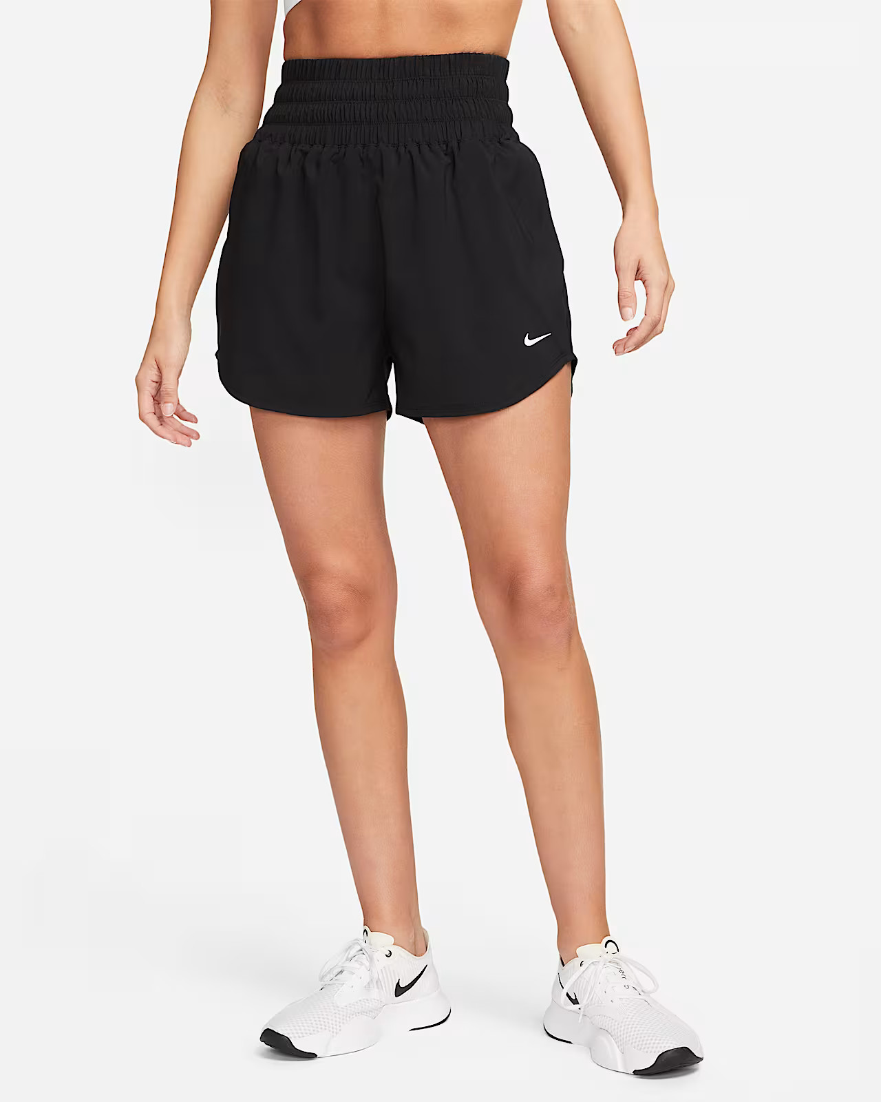 Nike One Women's Dri-FIT Ultra High-Waisted 3" Brief-Lined Shorts. Nike.com | Nike (US)