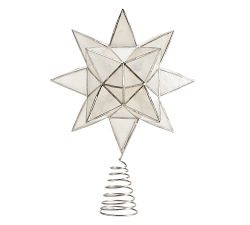 Capiz Star Tree Topper | Pottery Barn (US)