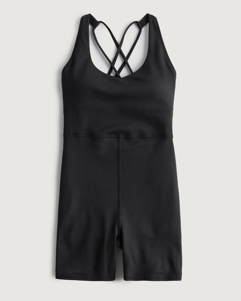 Gilly Hicks Active Plunge Short Onesie | Hollister (US)