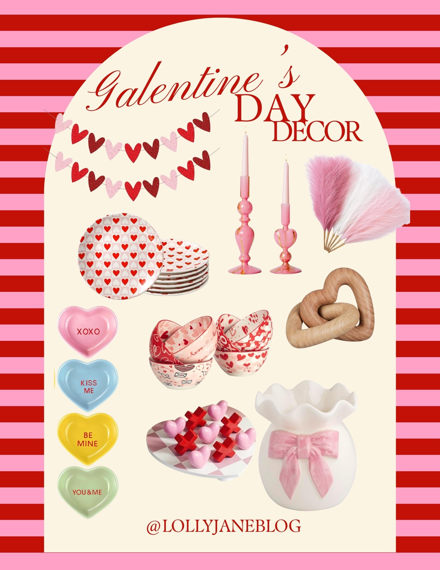 Amazon Galentines day decor! A meal with the girls is the perfect activity for this holiday! 💕

#LTKValentine #LTKselfcare #LTKHome