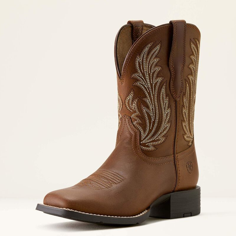 Round Up Filly Wide Square Toe Western Boot | Ariat (US)