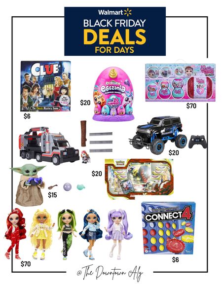 Walmart Black Friday Deals for Days all things Toys! 

@walmart #walmartpartner #blackfriday #dealsfordays

#LTKCyberweek #LTKsalealert #LTKHoliday