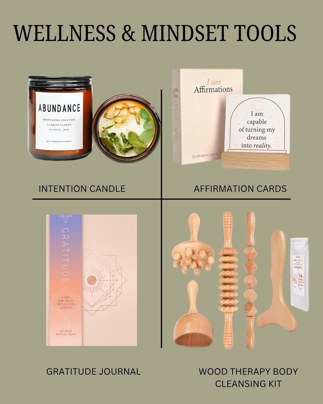 A few little wellness + mindset favorites 🤍 simple things that help make everyday life feel a little better.

wellness finds, mindset tools, self care, wellness essentials, healthy habits, Amazon finds

#LTKselfcare