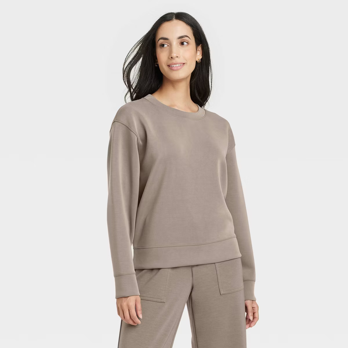 Women's Sandwash Pullover Sweatshirt - A New Day™ | Target
