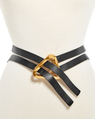 Women's Double Strap Leather Belt | Bloomingdale's (US)
